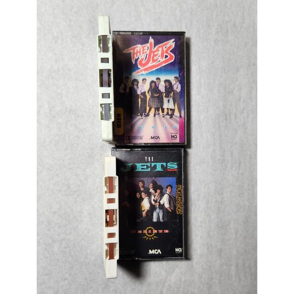 The Jets Magic & Believe Tested Cassette Lot (MCA, 1987, 1989) Pre-owned - Picture 5 of 7